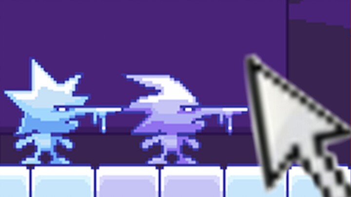 What was the ultimate ending of the ice-man game that swept the internet during childhood???