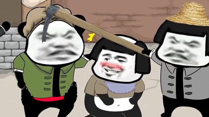 Daddy turns into a zombie again