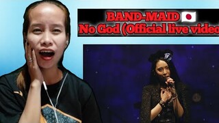 BAND MAID - No God (Official live video) || Reaction