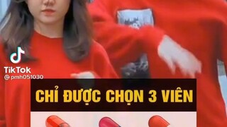 chỉ được chọn viên thôi đấy , nhớ vô bình luận cho mình biết nha
