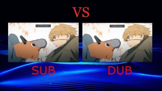 chainsaw man SUB vs DUB