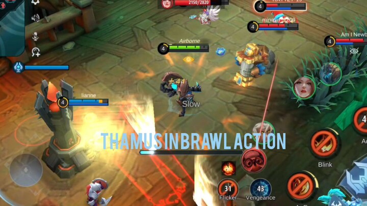 Thamuz rock, jingle rock this Christmas in Brawl