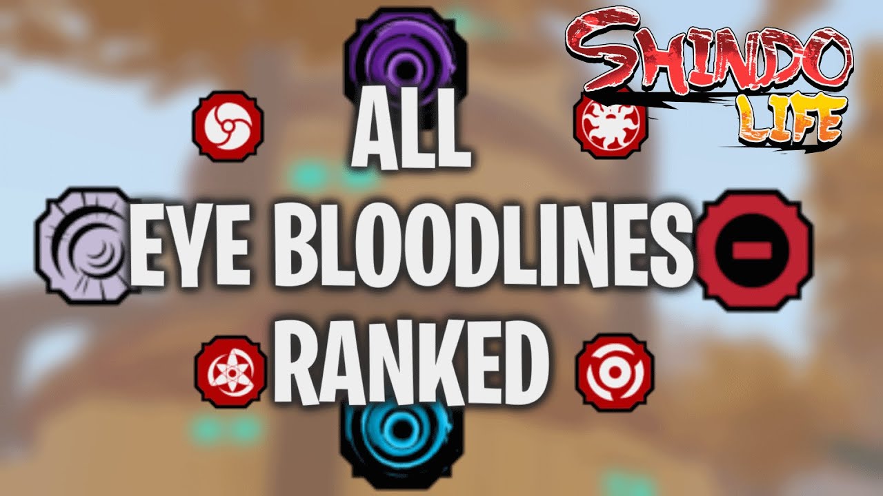 Shindo Life Bloodlines Tier List - Best Bloodlines To Pick - tierlista