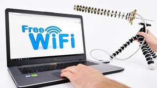 做个Wi-Fi放大接收器，在公园里也能连上Wi-Fi！