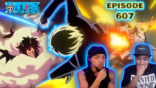 Sanji Vs Vergo And Luffy Vs CC Rematch! One Piece Episode 607 Reaction