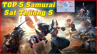 🌸Onmyoji Arena: TOP 5 Samurai Dame S - Sát Thương Cao Nhất, Đỡ Đòn Sợ Cũng Chạy Mất Dép