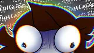 【熟肉/小J动画】我屈服了，我尝试了原神