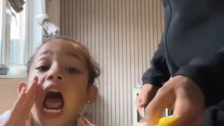 Intentionally giving my daughter the cold shoulder—let's see how she reacts...