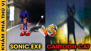 🔥 SONIC. EXE Vs CARTOON CAT Ai Mới Xứng Đáng Là Vua Quái Vật Trong Thế Giới Games | Khám Phá Thú Vị