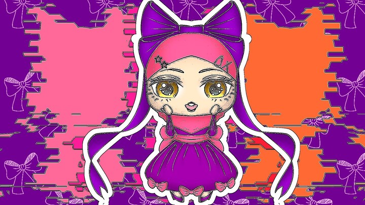 chibi imut berjilbab 🧕🧕 (part 2 mewarnai)