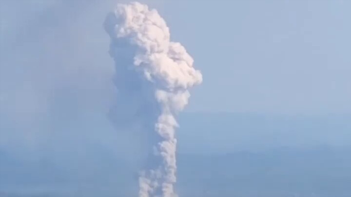 Hundreds of pounds of rocks were blasted into the air after an explosion at a Liuyang fireworks fact