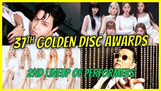 37th Golden Disc Awards 2nd Lineup of Performers