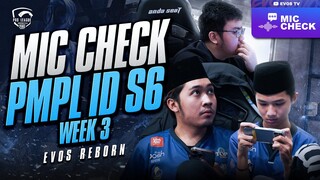 CHICKEN GENK ROAD TO GRAND FINAL ☠️ | Mic Check PMPL ID Fall Week 3