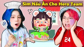 Mèo Simmy Trổ Tài Làm Đầu Bếp NẤU ĂN KINH DỊ CHO HERO TEAM !!