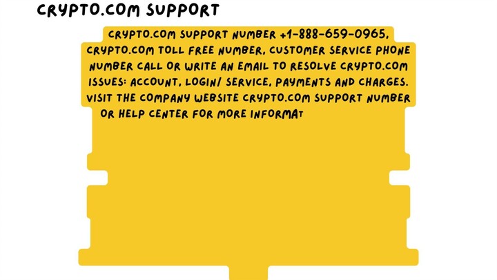 Contact ☎+1-888-659-0965 crypto com by phone