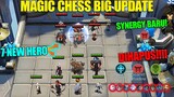 UPDATE BESAR BESARAN MAGIC CHESS - PENGHAPUSAN SYNERGY & HERO! MENAMBAH 7 HERO BARU! PATCH 1.4.62