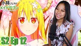 LOVE is in the Air! 💖 | Miss Kobayashi's Dragon Maid Season 2 Episode 12 Reaction - THE FINALE