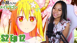 LOVE is in the Air! 💖 | Miss Kobayashi's Dragon Maid Season 2 Episode 12 Reaction - THE FINALE