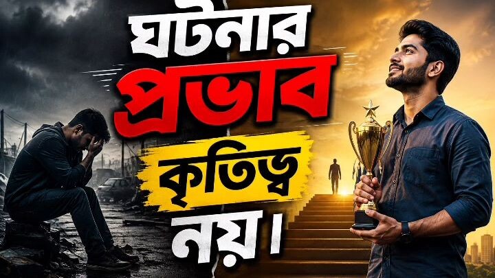 ঘটনার প্রভাব কৃতিত্ব নয়