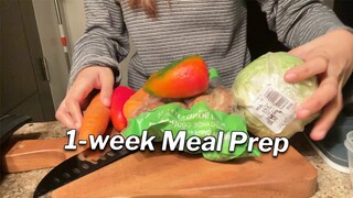 1-Week Meal Prep | Living Alone in the Philippines 🍳