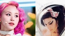 Twice Chaeyoung có lẽ là thần tượng đầu tiên in ảnh ca sĩ yêu thích của mình lên tai nghe!