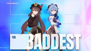 【Genshin Impact MMD】THE BADDEST - Hu Tao & Ganyu | 500 SUBSCRIBER SPECIAL