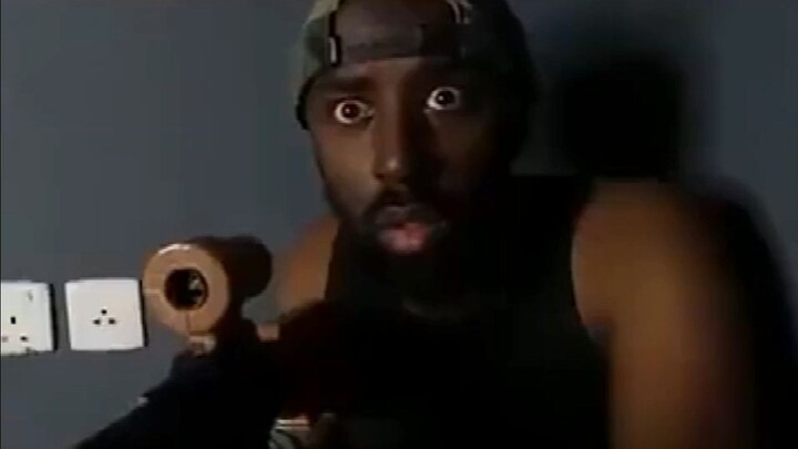 When you play PUBG for the first time and hide in the bathroom