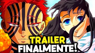 AGORA VAI!! DATA DE ESTREIA e TRAILER da 3 TEMPORADA de DEMON SLAYER CHEGANDO?