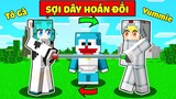 TÔ GÀ NHƯNG 1 NGÀY HOÁN ĐỔI THÂN XÁC YUMMIE TRONG MINECRAFT*TÔ GÀ TROLL YUMMIE SỢI DÂY HOÁN ĐỔI