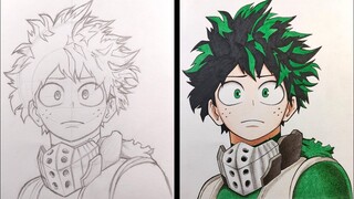 How to Draw Midoriya Izuku - [Boku no Hero Academia]