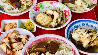 BÚN NƯỚC LÈO (bò hóc)ẩm thực Của người KHƠMME /Amtqn