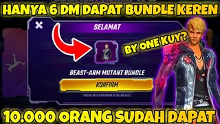 🔥HANYA 6 DM❗TRIK 1 KALI SPIN BUNDLE BEAST ARM MUTANT - FREE FIRE BATTLEGROUND