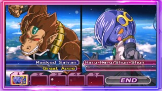 MASKED SAIYAN GREAT APE VS HARU-HARU/SHUN-SHUN - DB MOD ANDROID GAMEPLAY