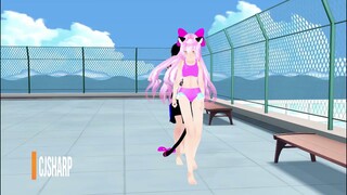 [MMD x Aphmau] Umbrella| KAWAII CHAN AND ZANE (REQUESTED)