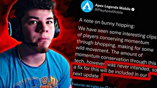 Mi OPINION Sobre NERF De BUNNYHOP Que Pasara?? Apex Legends Mobile