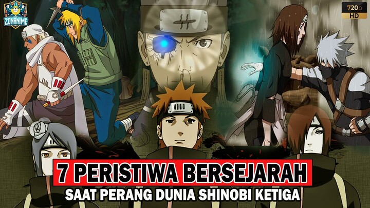 7 PERISTIWA BERSEJARAH Saat PERANG DUNIA SHINOBI KeTIGA - [NARUTO/BORUTO]