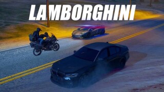 PURSUIT x LAMBORGHINI POLICE - GTA V ROLEPLAY