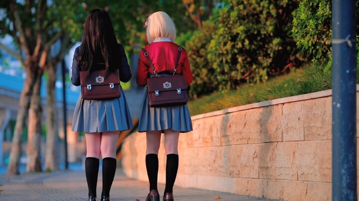 [cos to Lycoris/lycoris recoil] Click to watch female high school students kicking online (update p2