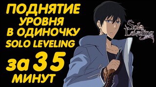 ПОДНЯТИЕ УРОВНЯ В ОДИНОЧКУ ЗА 35 МИНУТ (SOLO LEVELING)