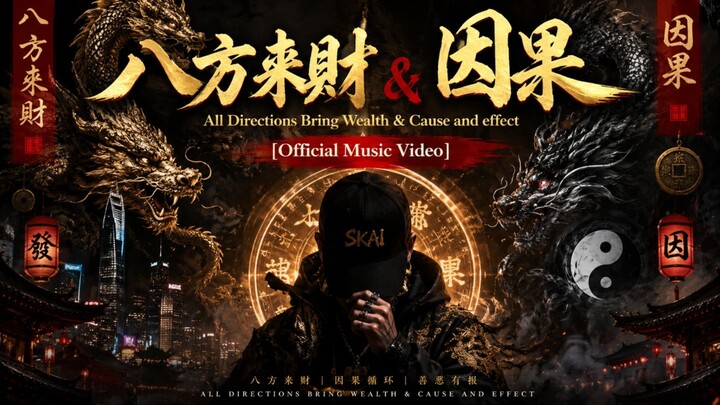 揽佬SKAl ISYOURGOD - 八方來財&因果 All directions bring wealth & Cause and effect [Official Music Video]