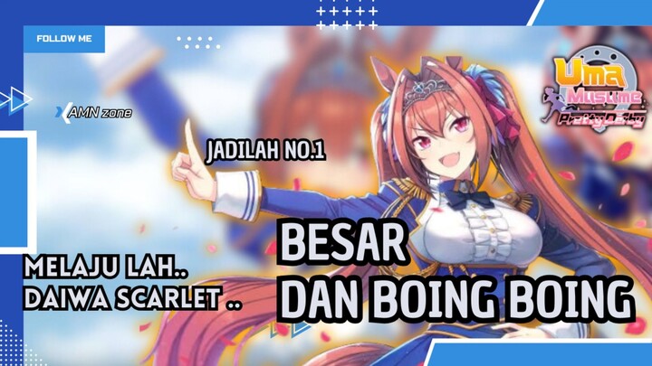 Besar dan Boing - Boing 🔥🥵 || Ngajarin Daiwa Scarlet biar Lari Kenceng ..