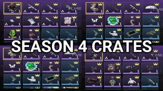 *LEAKS* ALL UPCOMING CRATES IN SEASON 4 + NEW CHARACTER SKINS | COD MOBILE