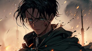 Attack on Titan [Wallpaper untuk] novel Levi.part2