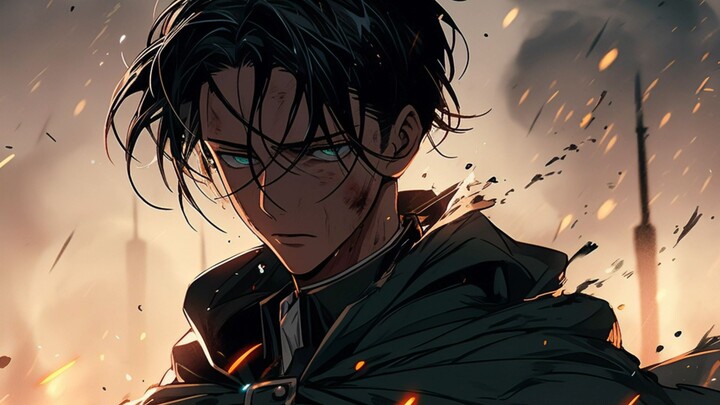 Attack on Titan [Wallpaper] Levi Soldier Story. Part 2