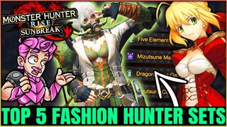 Top 5 Layered Sets of the Week - Evil Power & Fate - Monster Hunter Rise Sunbreak! (Fashion Hunters)