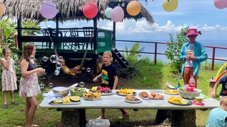 CELEBRATING BIRTHDAY IN RUSSIAN VILLAGE IN THE PHILIPPINES!