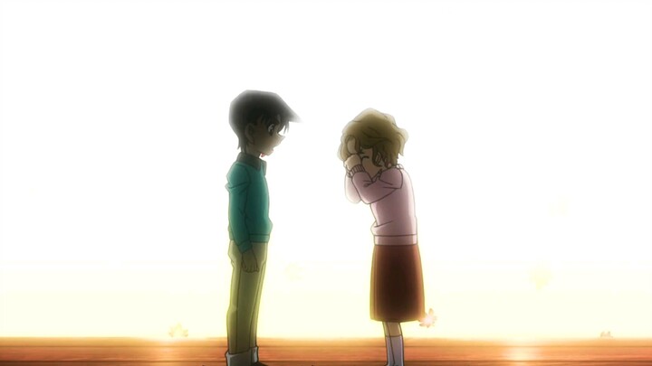 "Detective Conan" I will marry you as my wife next time we meet, it is a promise, because she has re