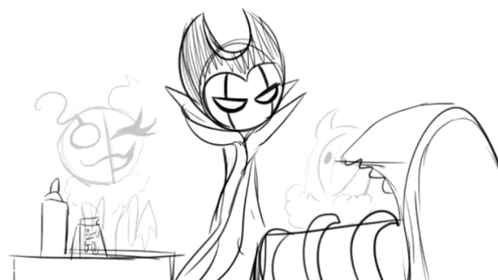 [Animasi Hollow Knight] Hijau membujuk anak-anak