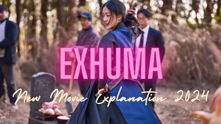 HORROR movie Explained in Hindi || EXHUMA 2024 Korean Movie #movieexplainedinhindi #movieexplained