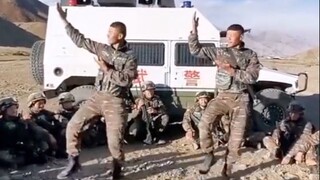 没点才艺都不好意思去当兵了！哈哈哈哈